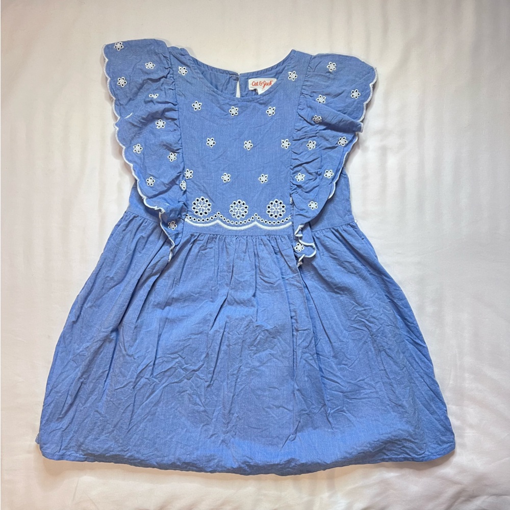 5T Cat & Jack Blue Dress